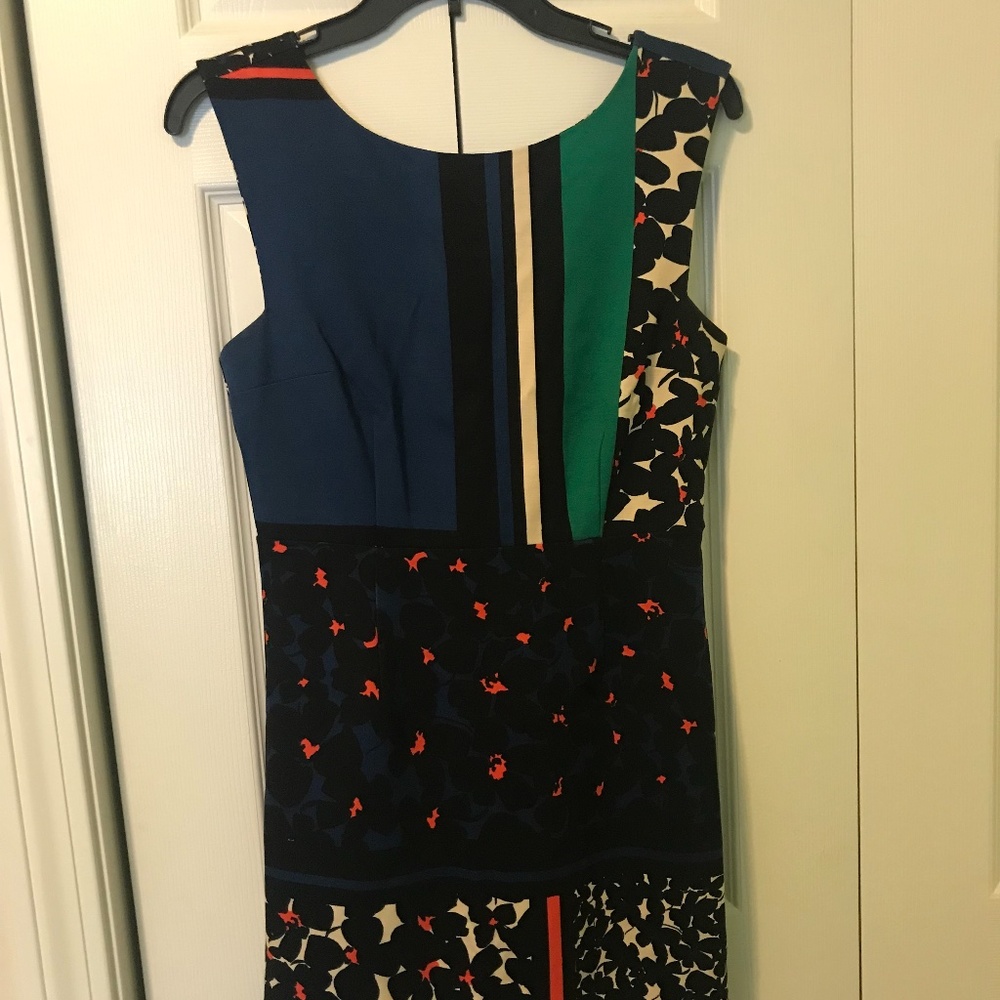 Plenty by Tracy Reese mixed pattern dress